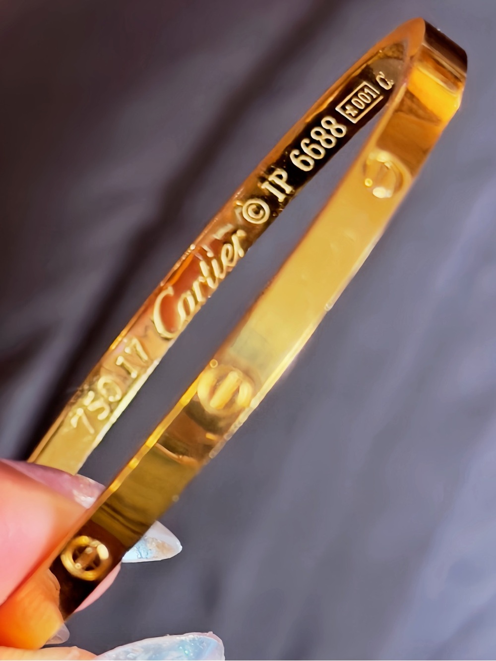 cartier gold ❤️ Bracelet - Skinny